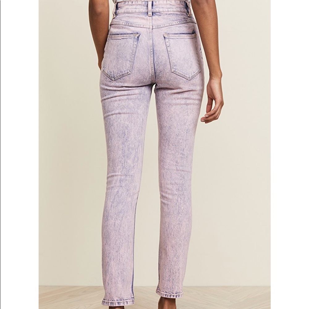 La Vie Rebecca Taylor Ines Pink Acid Jeans